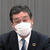 オンラインで会見する大田社長