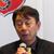 あいさつする光岡社長