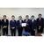 池田政務調査会長(右４人目）へＳＳ業界の実情を説明する松本会長（右５人目）と増尾理事長（右６人目）