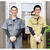 宇山社長（左）とＳＳとリフォームを兼任する遠藤さん