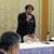 あいさつする宇佐美支部長（中央）