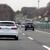 混雑する高速道路（道央道下り線北広島付近、３日）
