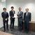 左から木下副社長、太知社長、加藤副会長・専務、加藤顧問
