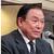「一丸となって諸問題に向かいたい」と語る河辺会長・理事長