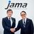 モビリティ産業の未来へとバトンをつないだ片山次期会長（左）と豊田会長