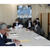 福井県の鷲頭総務部長に申し入れを行う井田理事長