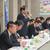 役員改選に伴うスケジュールなどについて確認した愛知・役員会（宇佐美理事長＝中央）