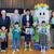 崇善小学校で行われた寄贈式