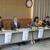 記者会見に応じる第三者委員会の弁護士ら（長野県弁護士会館内にて）