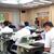 資料をもとにカスハラ対策について学んだ（福岡・理事会で）