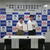 協定を交わす青山本部長（左）と安藤理事長