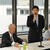 ヒアリング結果を説明する中村課長（中央。左は関会長）